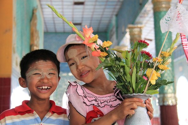 Laughing Kids - Burma