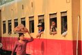 Train station in Hsipaw - Burma