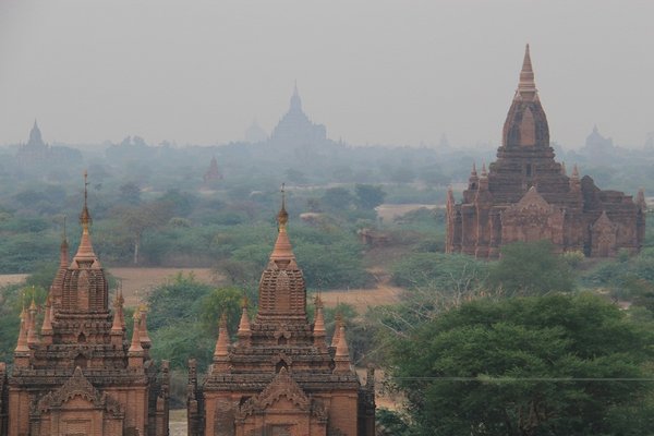 Of course ... more stupas...Bagan ...what else ... Burma