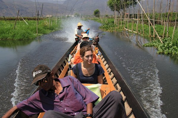 Boat ride on the Inle Lake - Burma