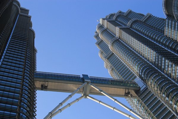 Petronas Towers in Kuala Lumpur - Malaysia