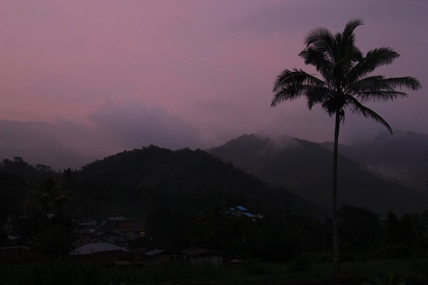 Sunset at Moni  - Flores - Indonesia