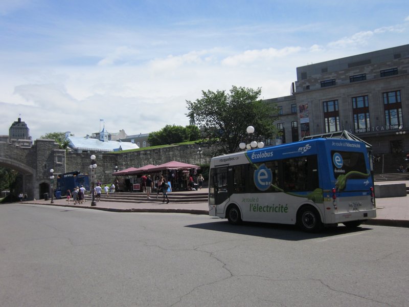 Short bus in Quebec City