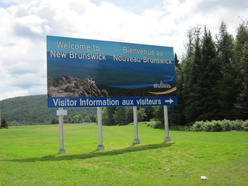 We're in New Brunswick!