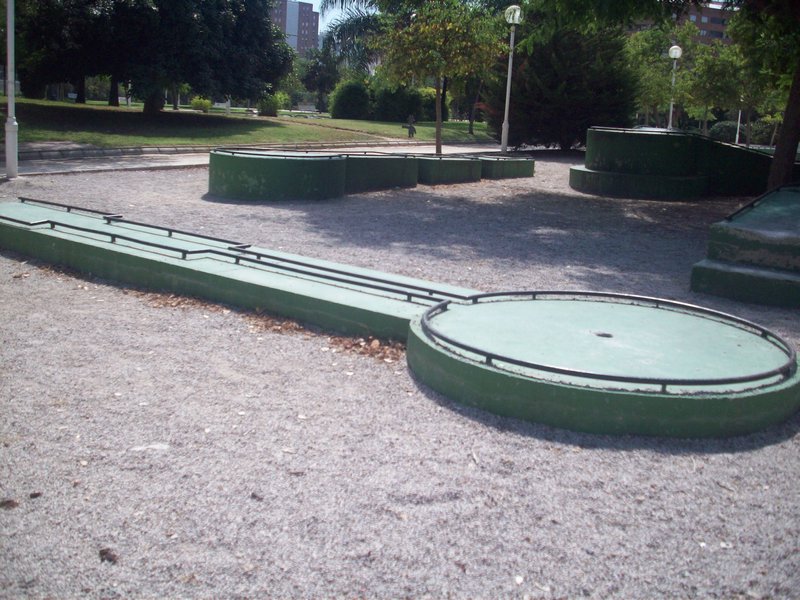 Free Miniature Golf Course in the Park