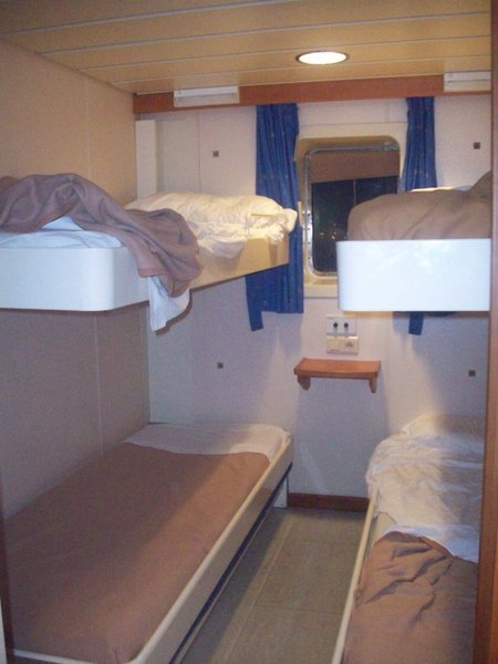 Our Room on the Ferry
