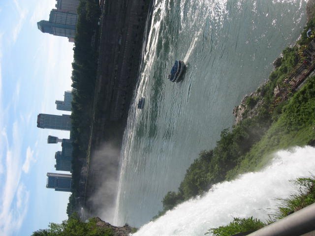 Beautiful view of the falls