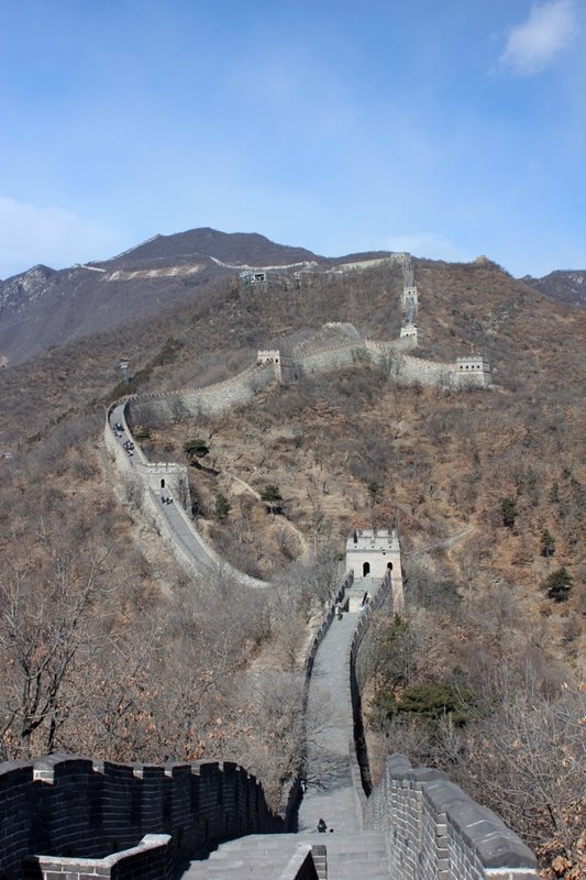 Mutianyu goes on for miles and miles