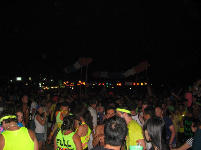 Full Moon Party Crowd