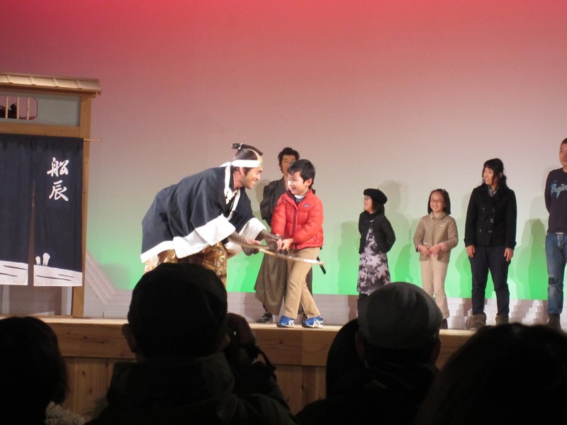 Ninja show at Toei Kyoto