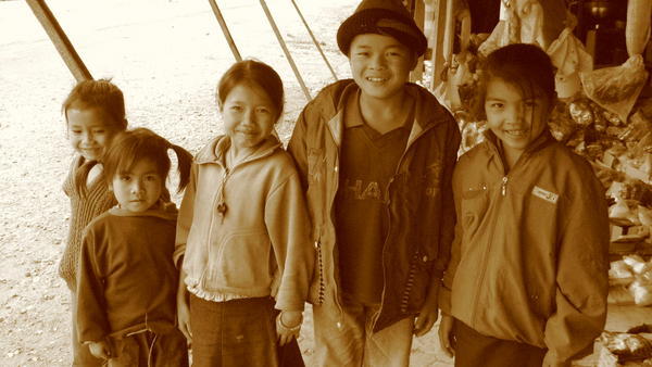 village kids