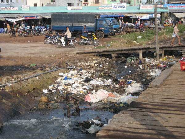 POLLUTION AT THE DOCK