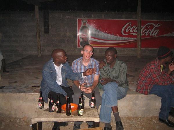 Chilongo, me and William