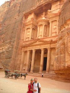 The treasure, the best kept structure in Petra
