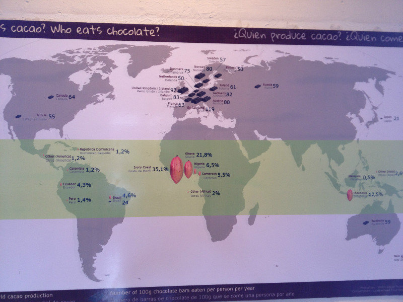 Best places in the world for chocolate growing