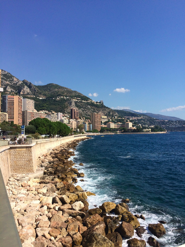 Coastline of Monte Carlo