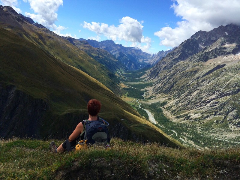 Rest stop, view is priceless, Switzerland