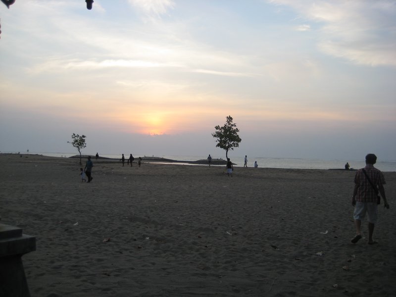 Sunset from Tuban beach