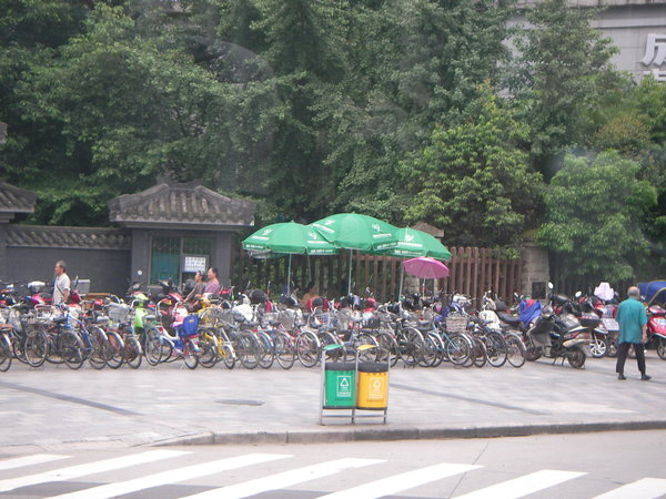 Volta a Chengdu em Bicicleta