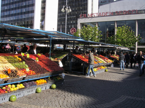 street market