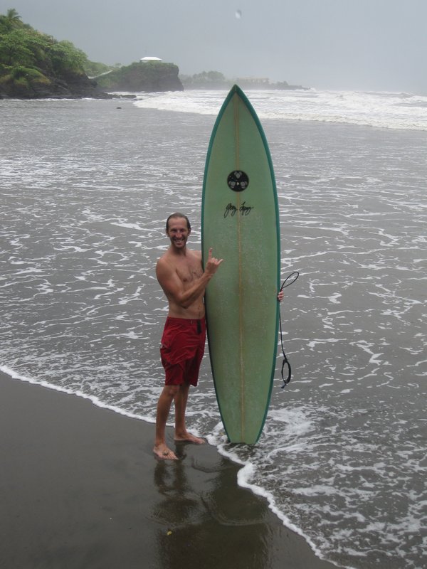 Gerry Lopez big wave board