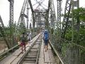 The dodgy bridge to the Panama border crossing