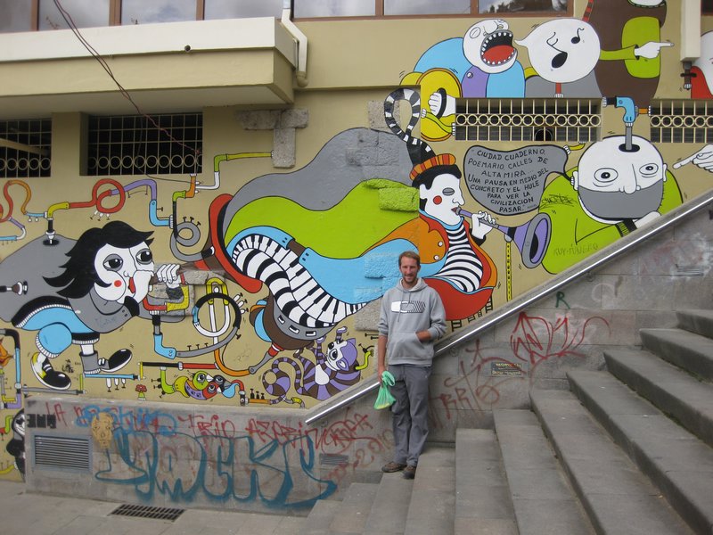 Graffiti in Cuenca