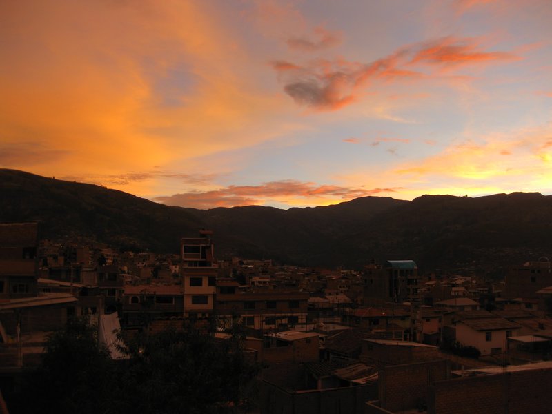 Sunset at Huaraz