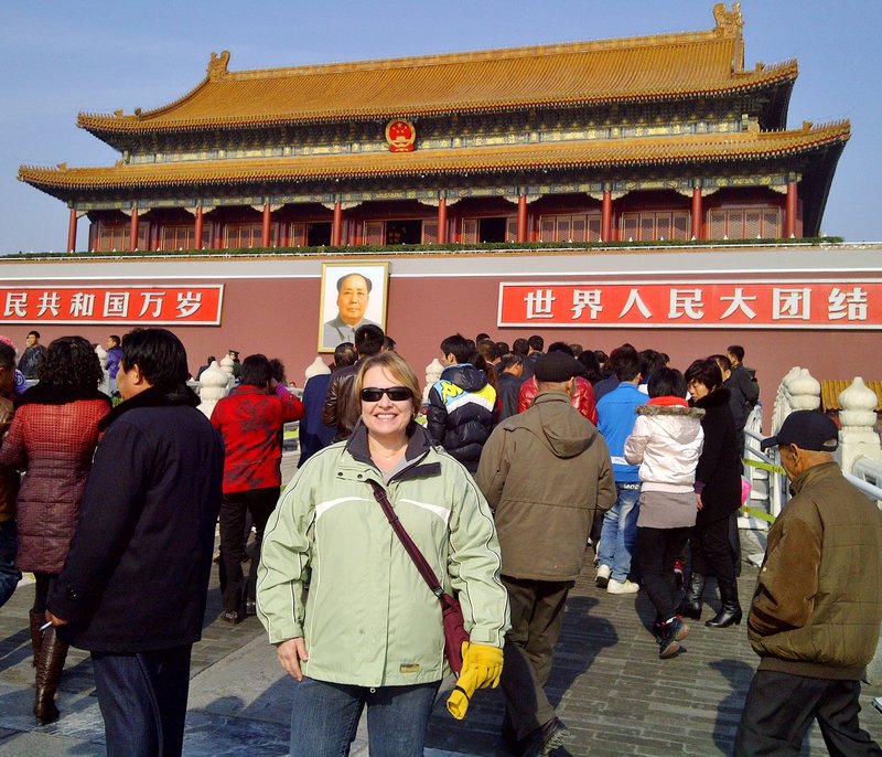 Me at the Forbidden City