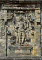 one relief on the temple