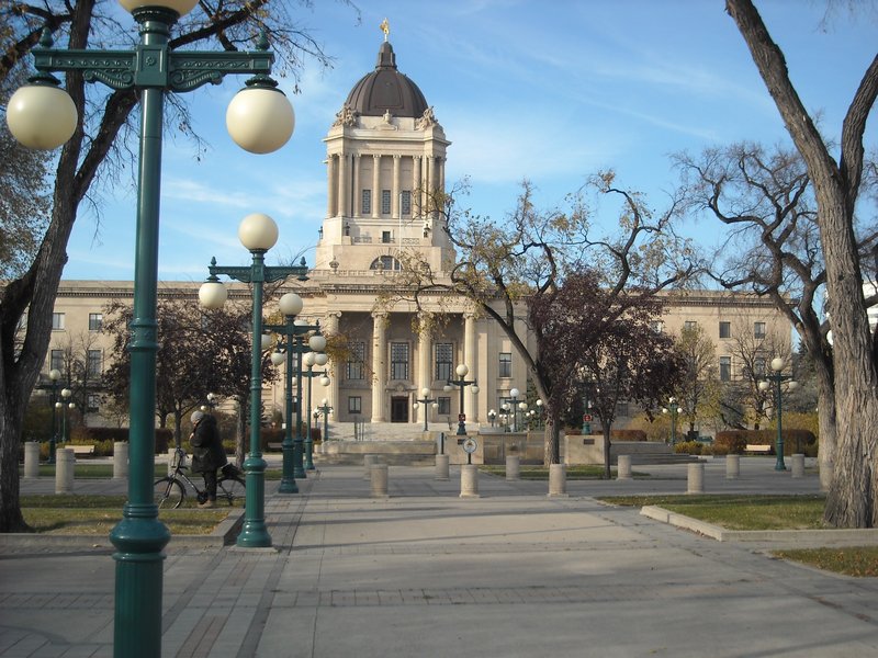 The legislative building