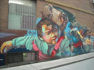 Muurkunst in Toronto 2