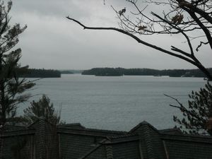 Uitzicht op Muskoka Lake