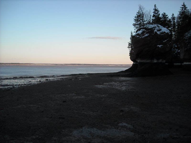 Uitzicht op Fundy Bay