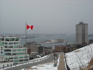 Uitzicht over Halifax