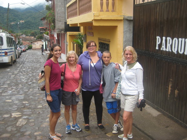 Our group in Copán
