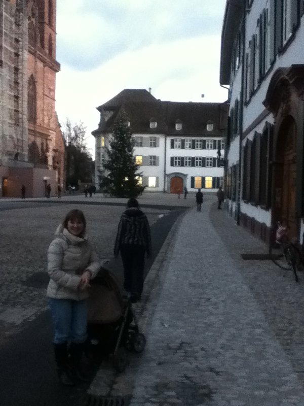 Avery in Basel.