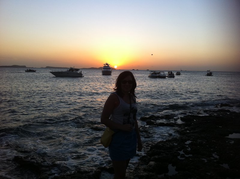 Me in the sunset!