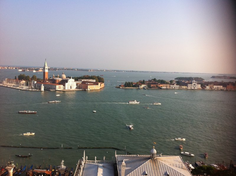 View of Venice from the bell tower