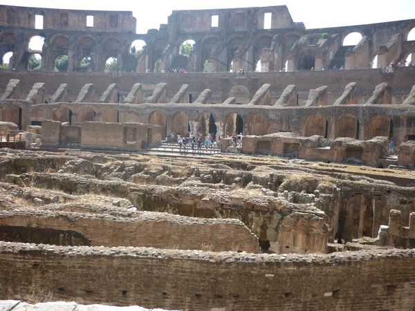 Inside the Coliseum