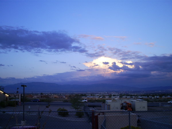 Storm approaching, AZ