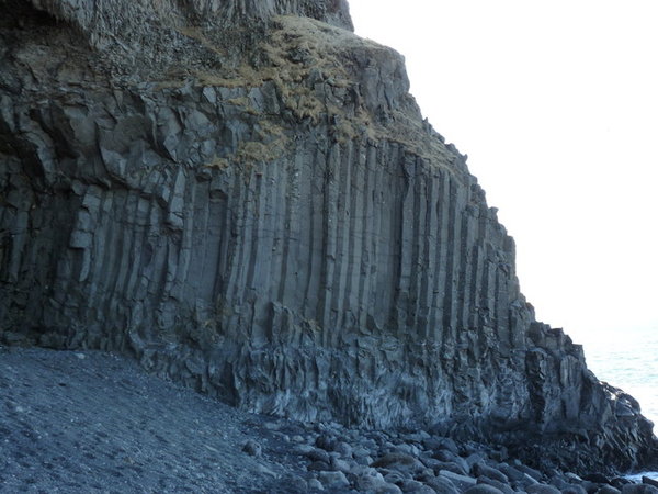 basalt cliff