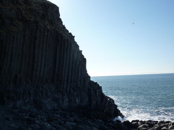 basalt cliff