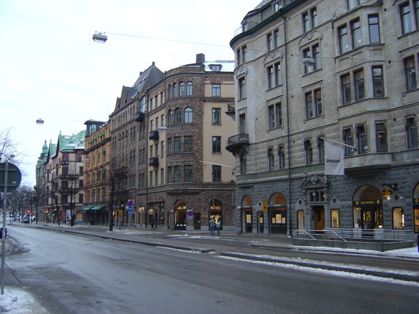 street view in Stockholm