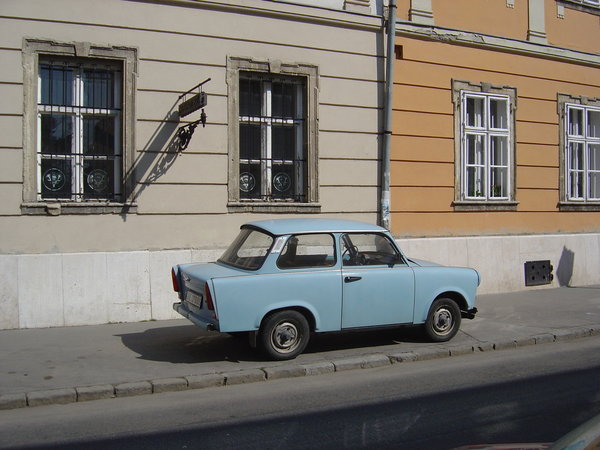 Lada on the street