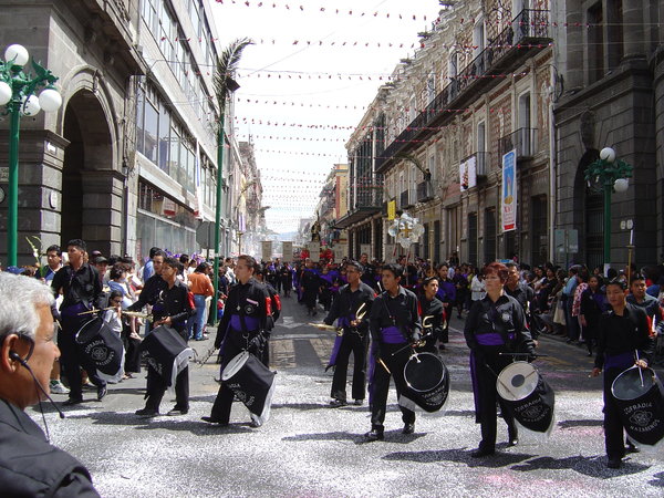 Procession at Oaxaca