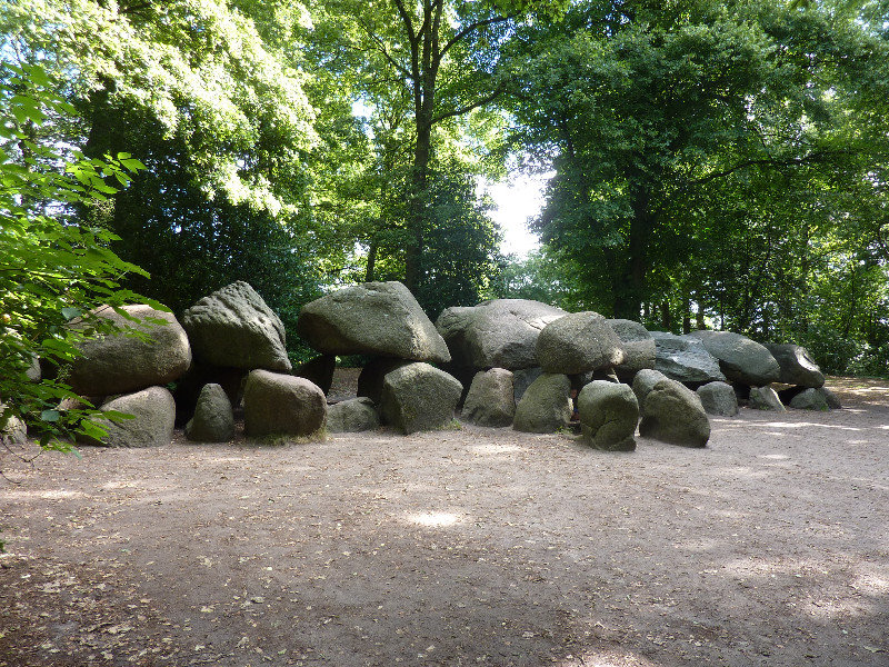 The largest dolmen of The Netherlands