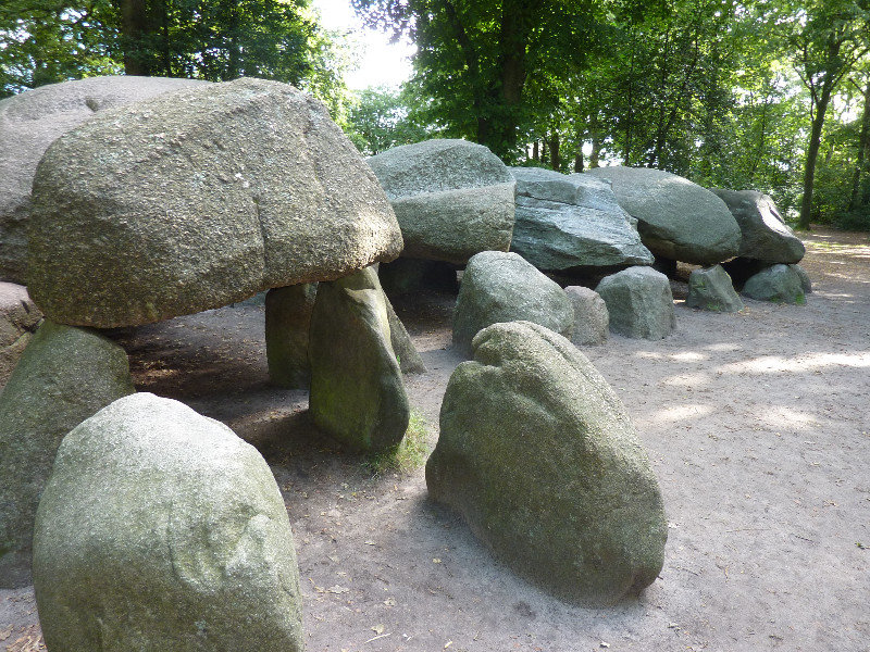 The largest dolmen of The Netherlands