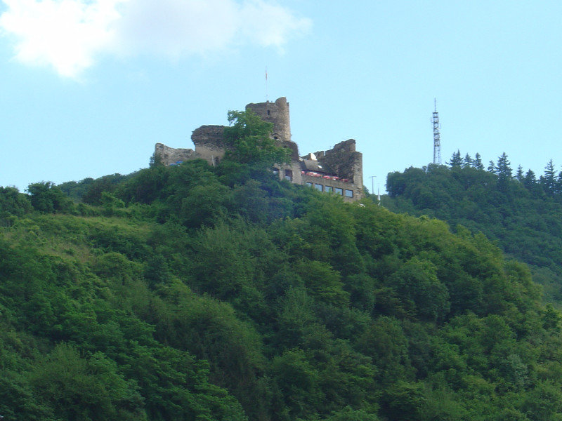 Castle at the Mosselle valley