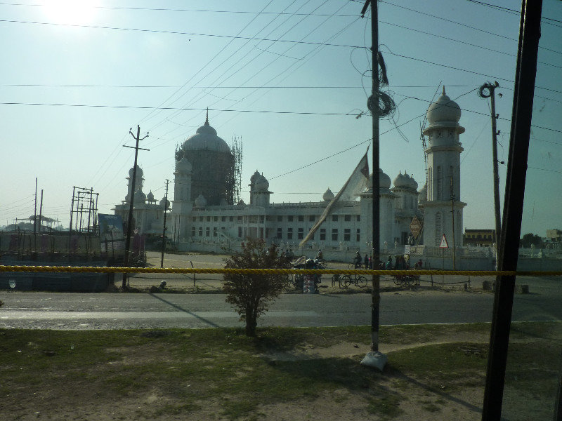 Sikh Temple on the road